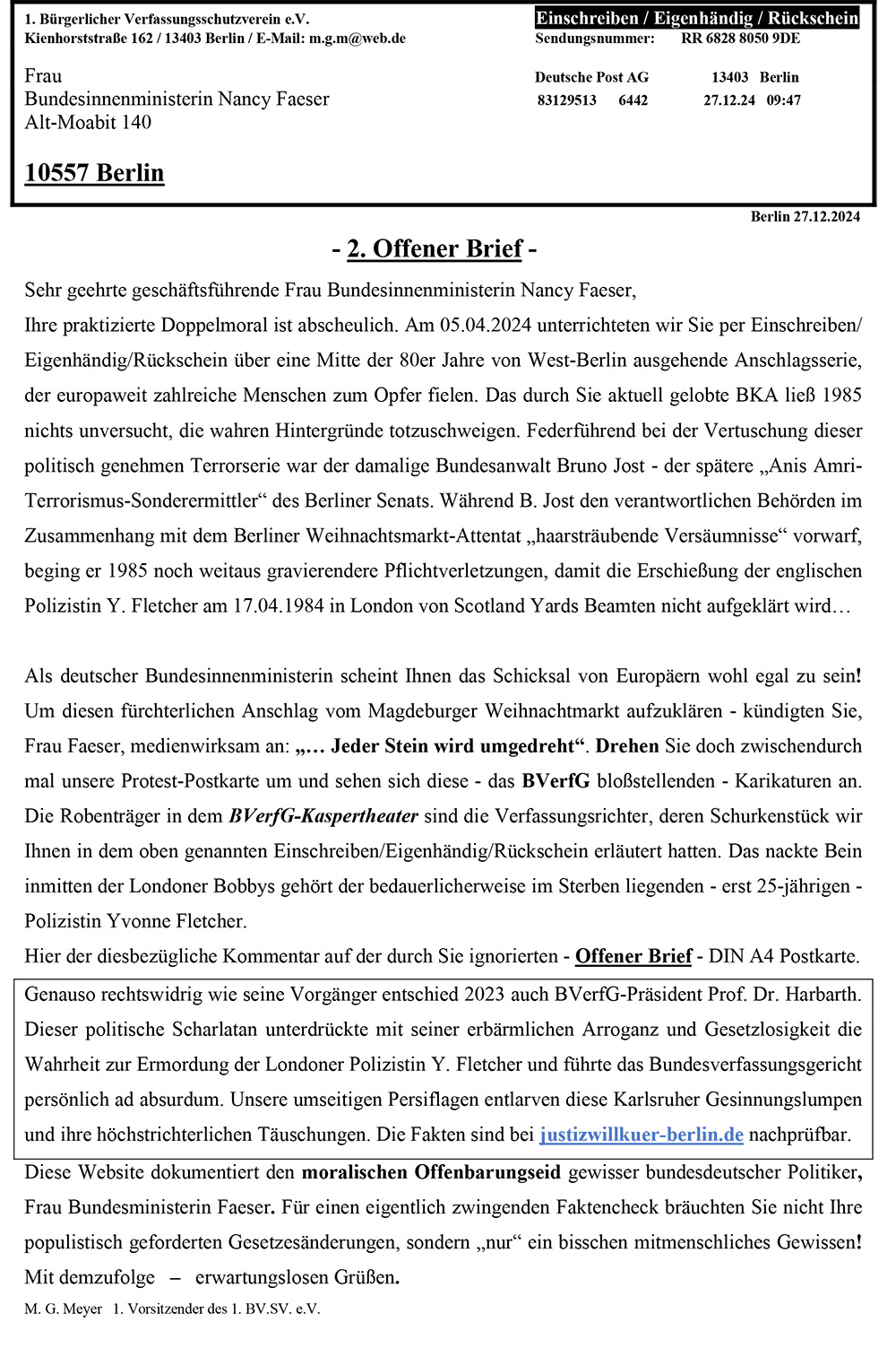 Postkarte / Rückseite (Magdeburg)